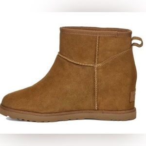 UGG Classic Femme Mini Fleece Lined Boots chestnut